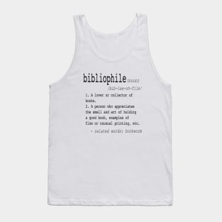 bibliophile Tank Top